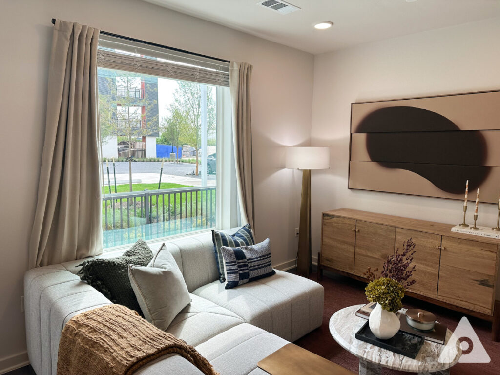 Houston Apartment - Living Room (2)