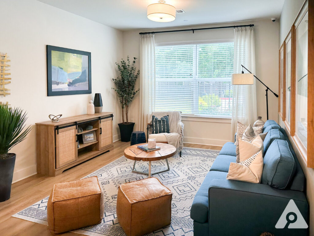 Houston Apartment - Living Room