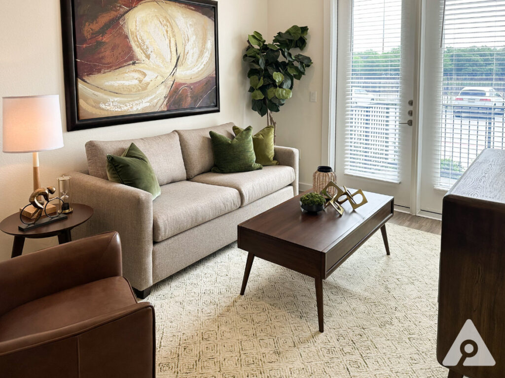 Houston Apartment - Living Room