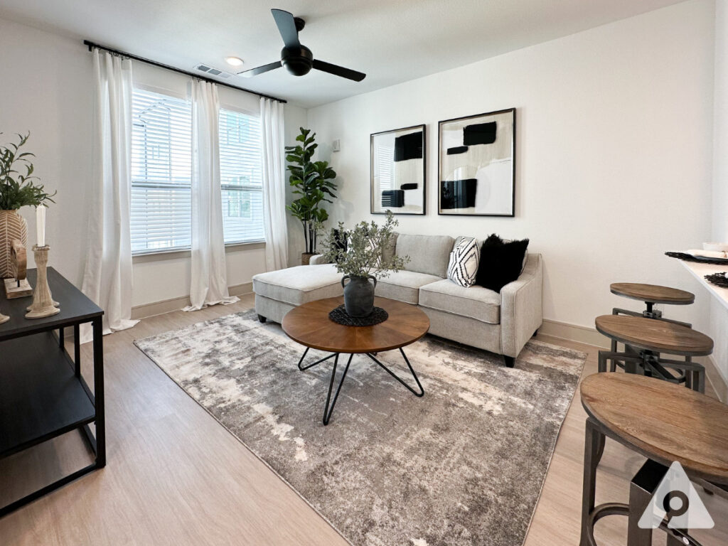 Houston Apartment - Living Room