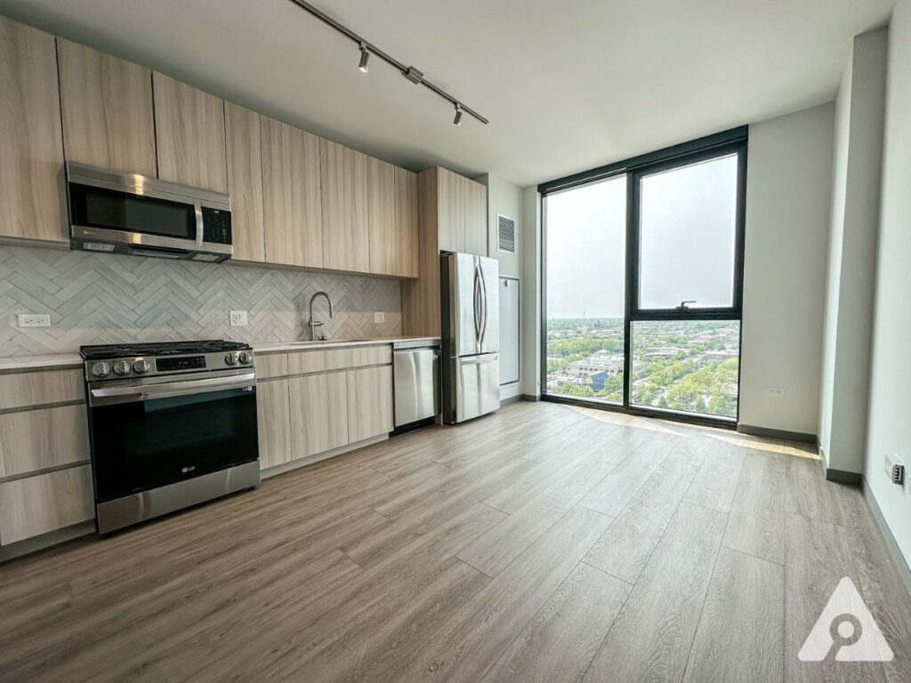 Chicago Apartment kitchen