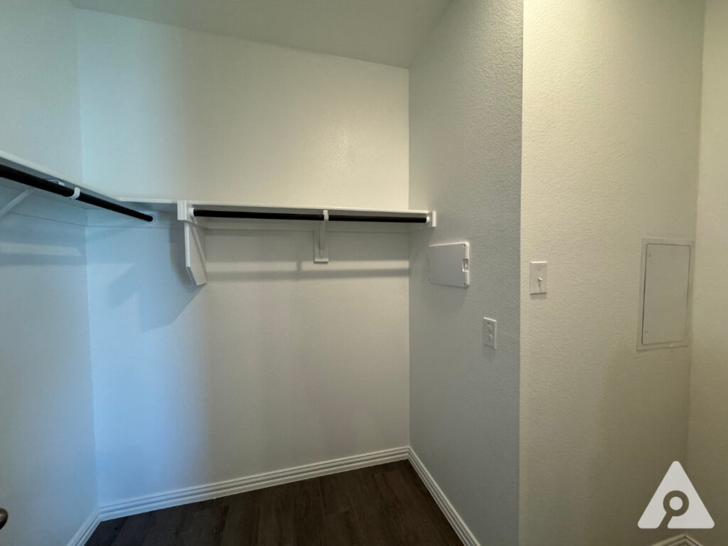 South Fort Worth Apartment Closet