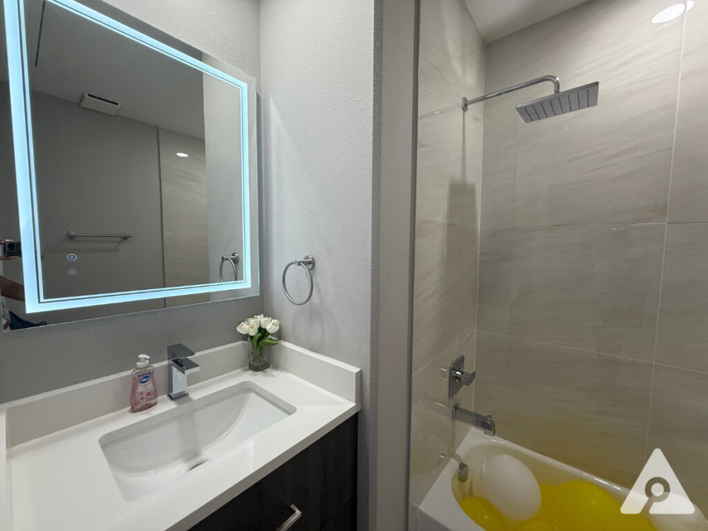 River District Apartment Bathroom