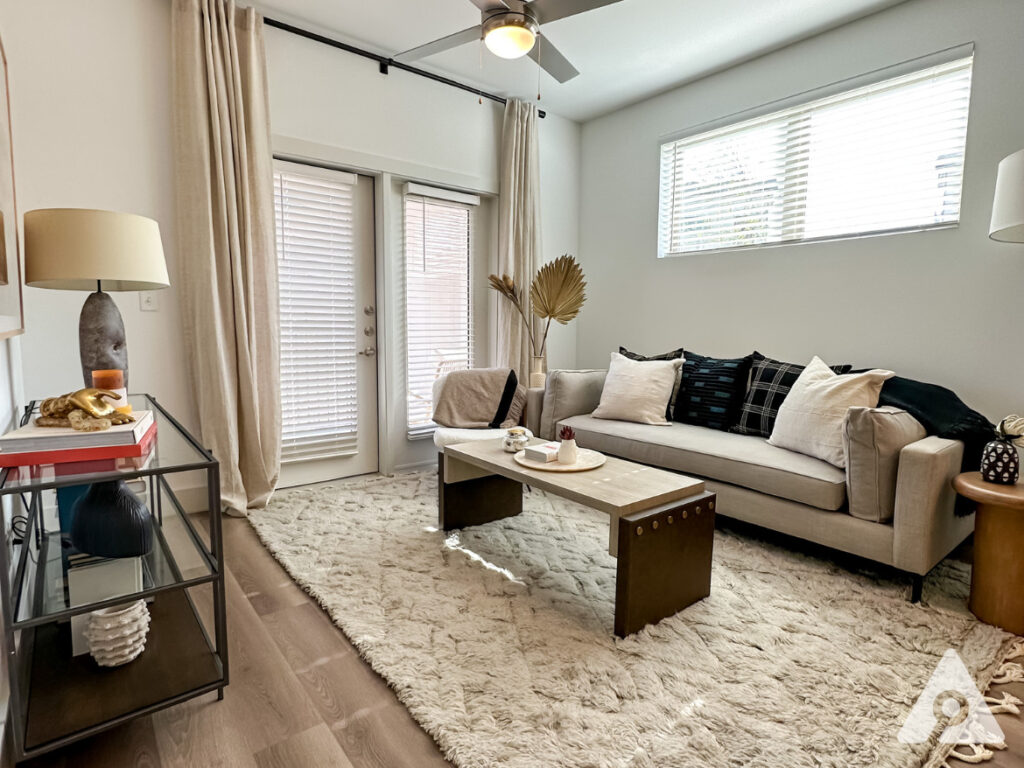 Burleson Apartment Living Room