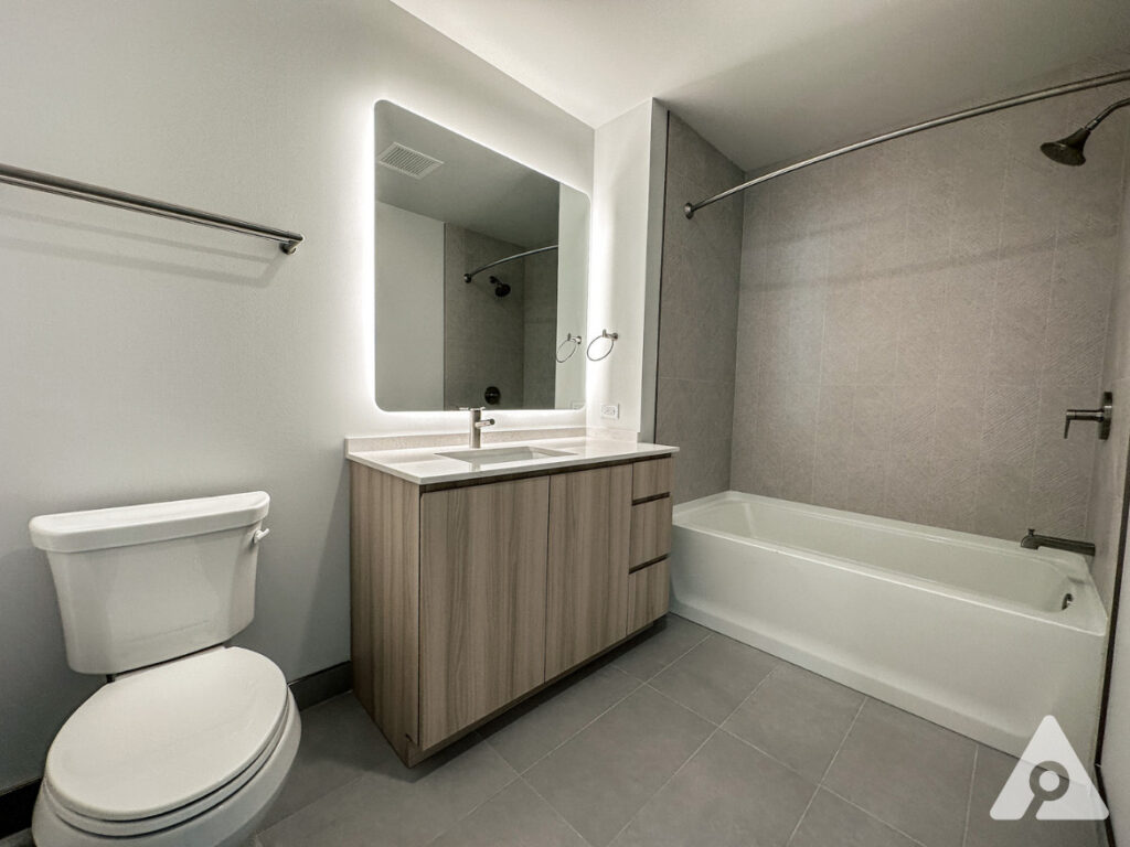 Chicago Apartment bathroom