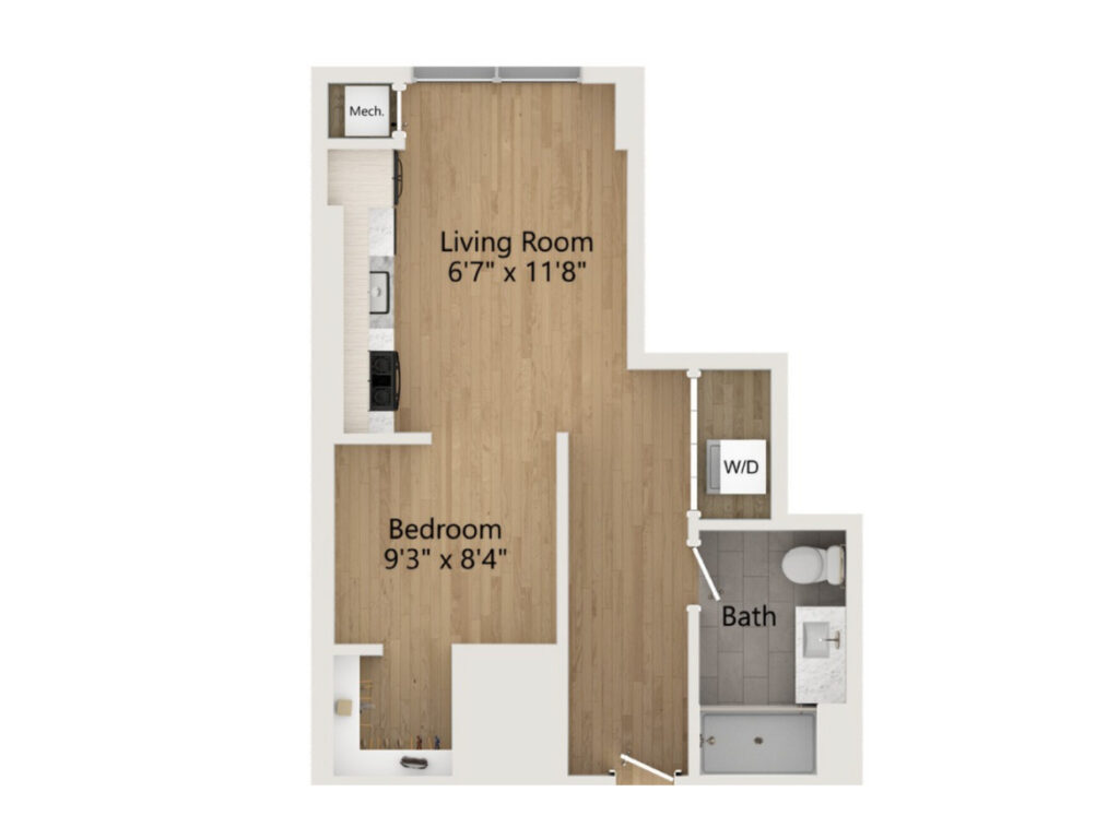 Chicago Apartment floor plan