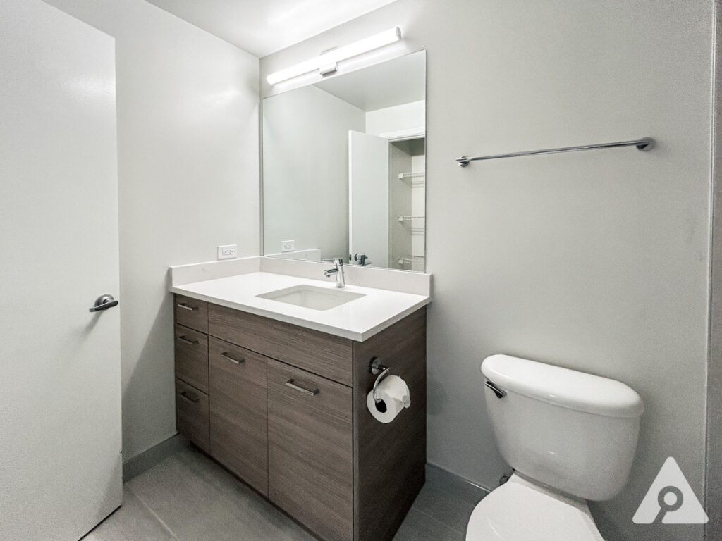 Chicago Apartment bathroom