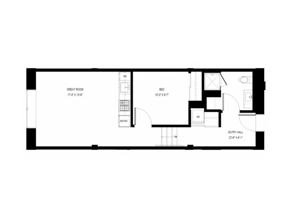 Chicago Apartment floor plan