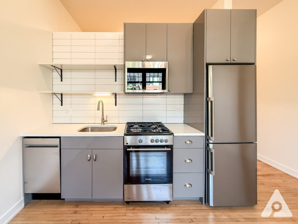Chicago Apartment kitchen