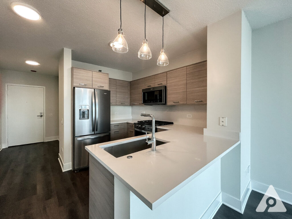 Chicago Apartment kitchen