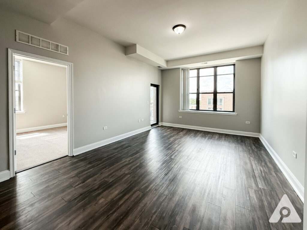 Chicago Apartment living room
