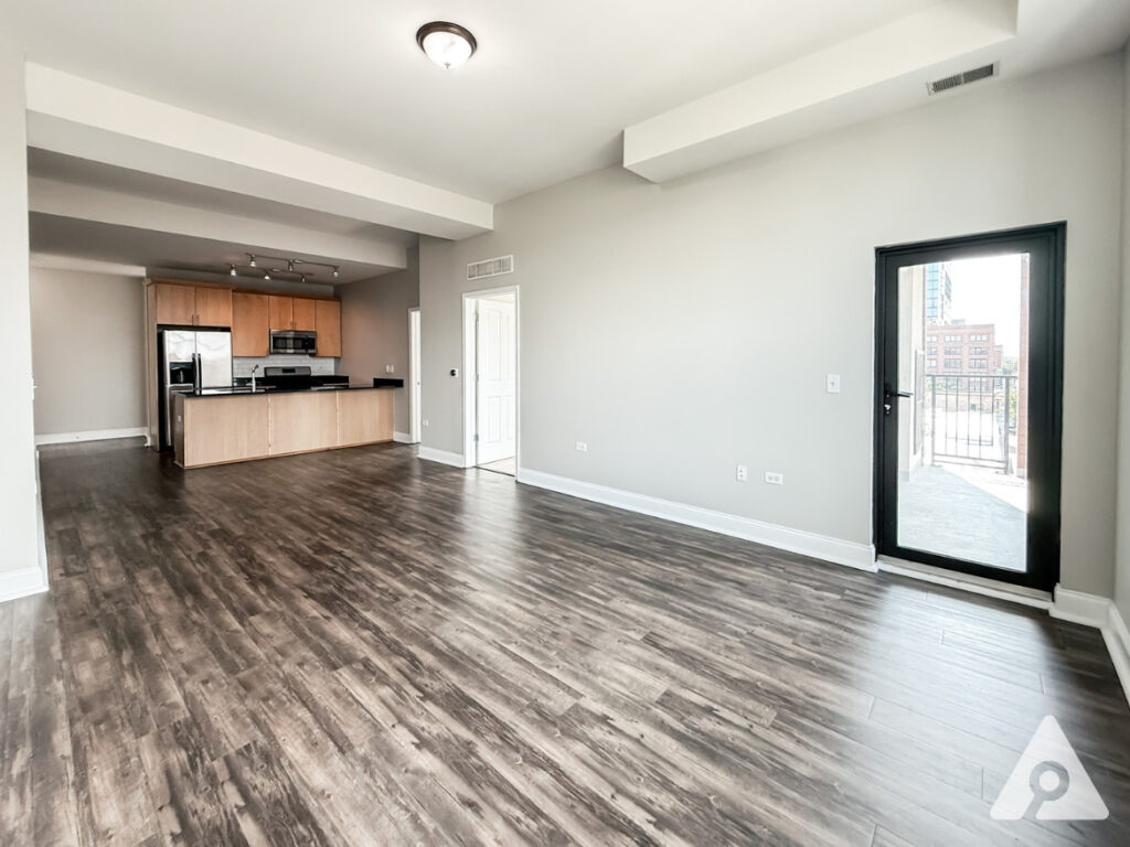Chicago Apartment living room