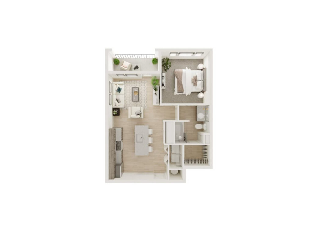 Dallas Apartment Floor Plan