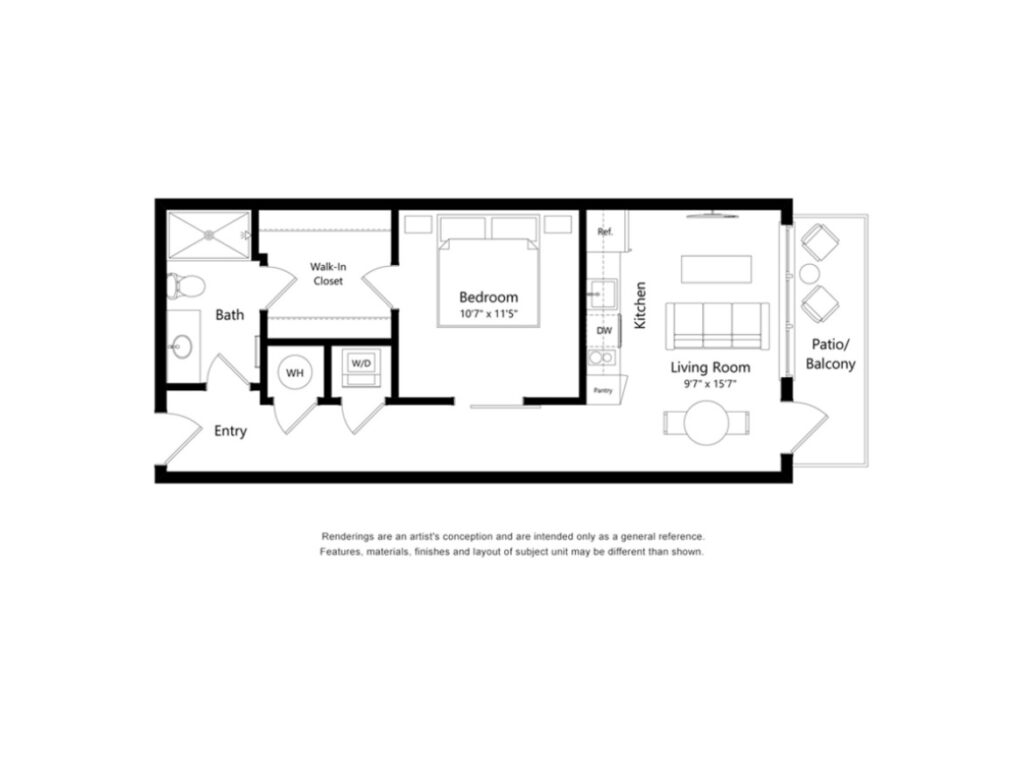 Dallas Apartment Floor Plan