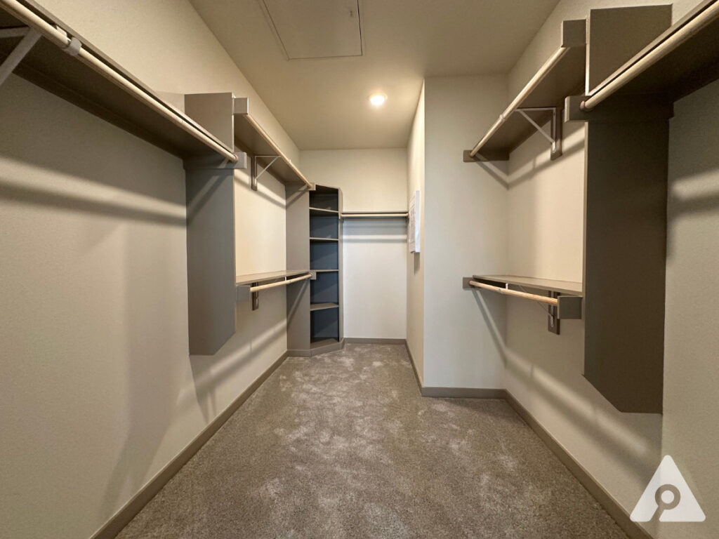 Dallas Apartment Primary Closet