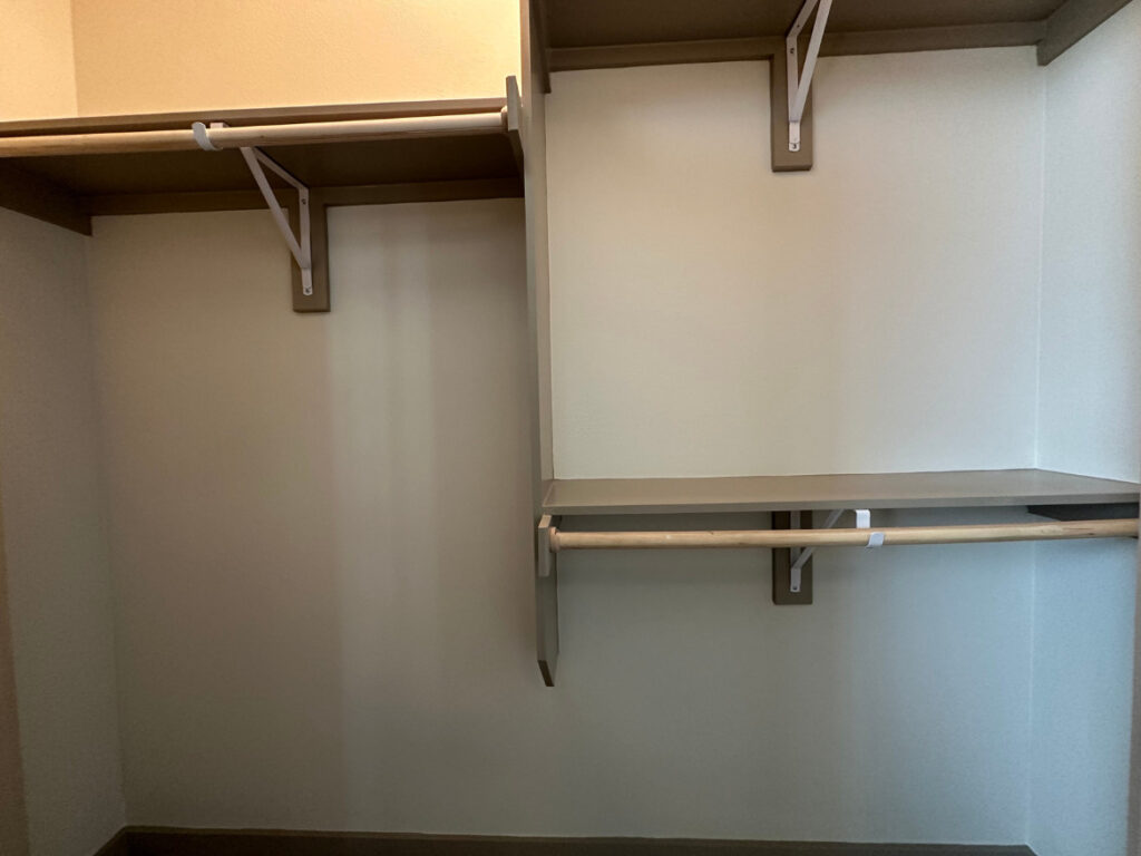 Dallas Apartment Secondary Closet