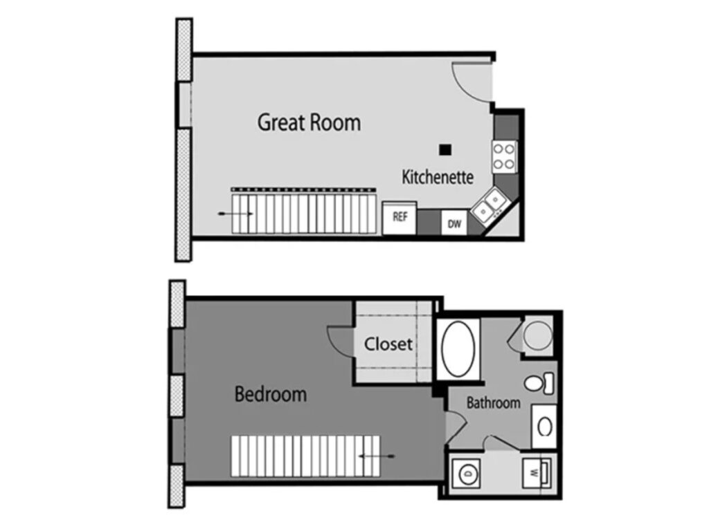 Houston Apartment - Floorplan