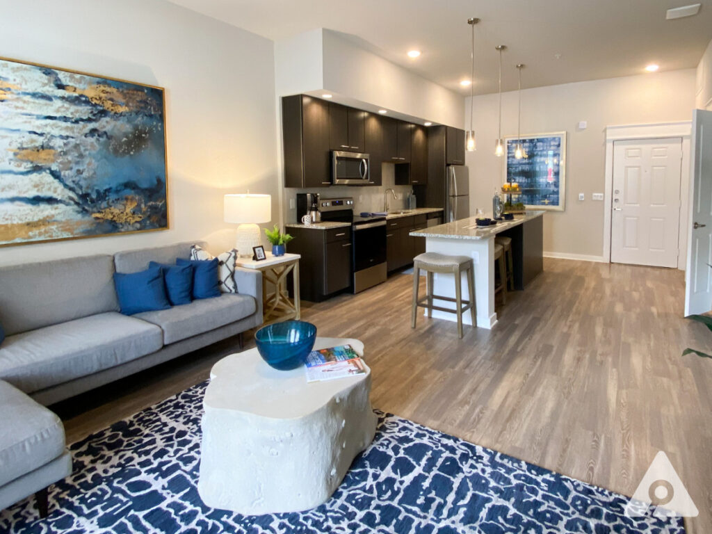 Houston Apartment - Living Room