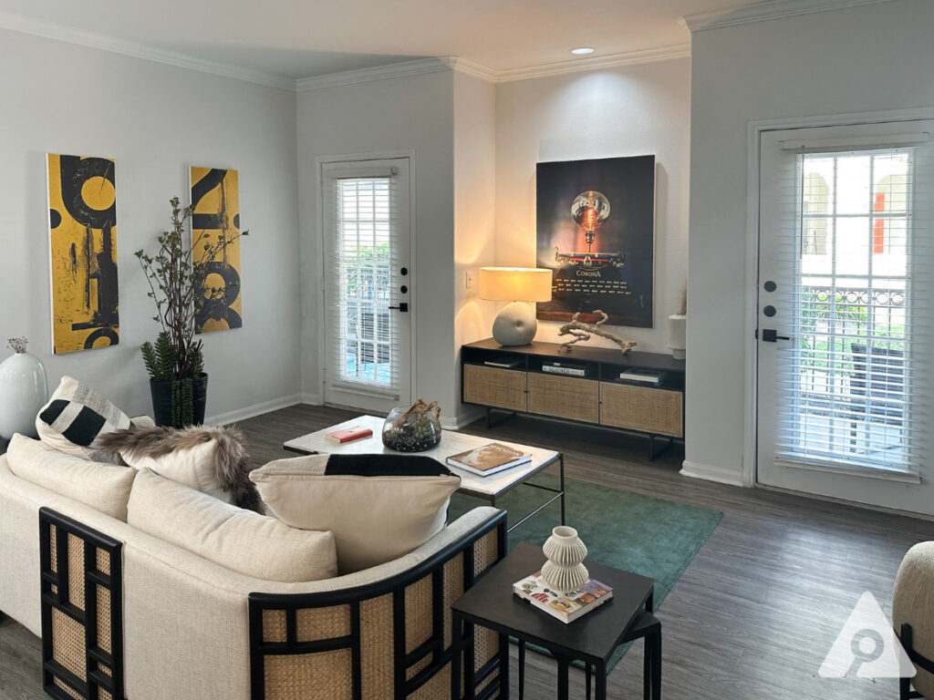 Houston Apartment - Living Room