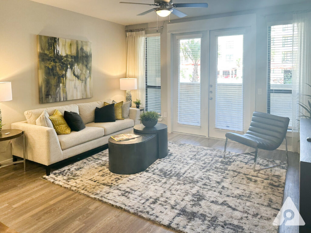 Houston Apartment - Living Room