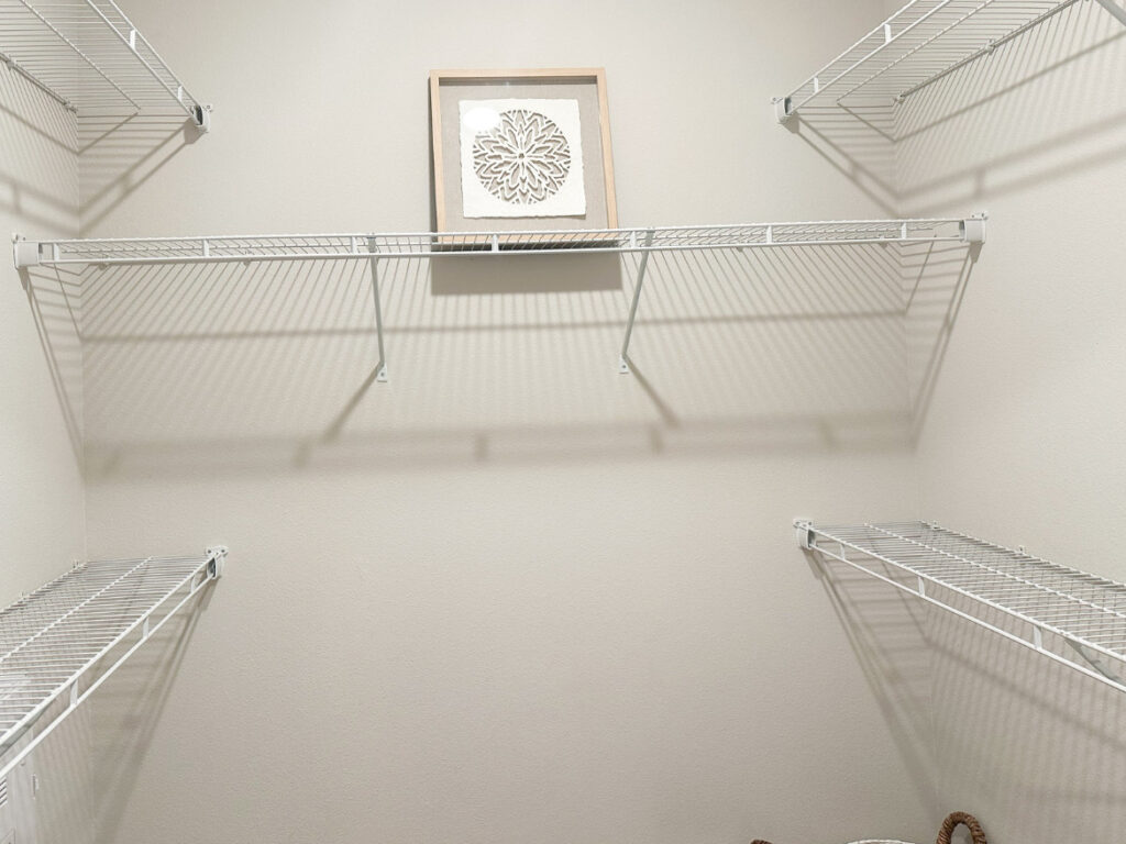 Houston Apartment - Walk-In Closet