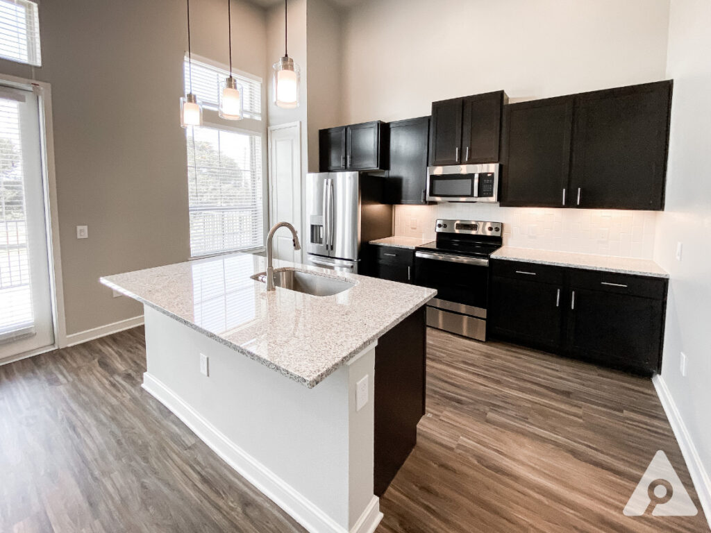 River East Apartment Kitchen
