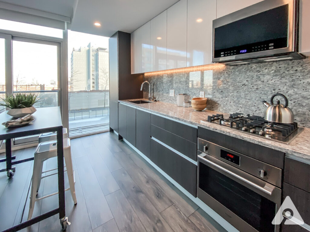 Chicago Apartment kitchen