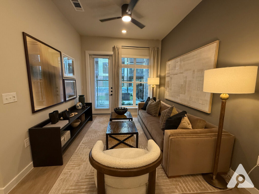 Downtown Fort Worth Apartment Living Room
