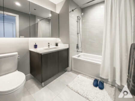 Chicago apartment bathroom