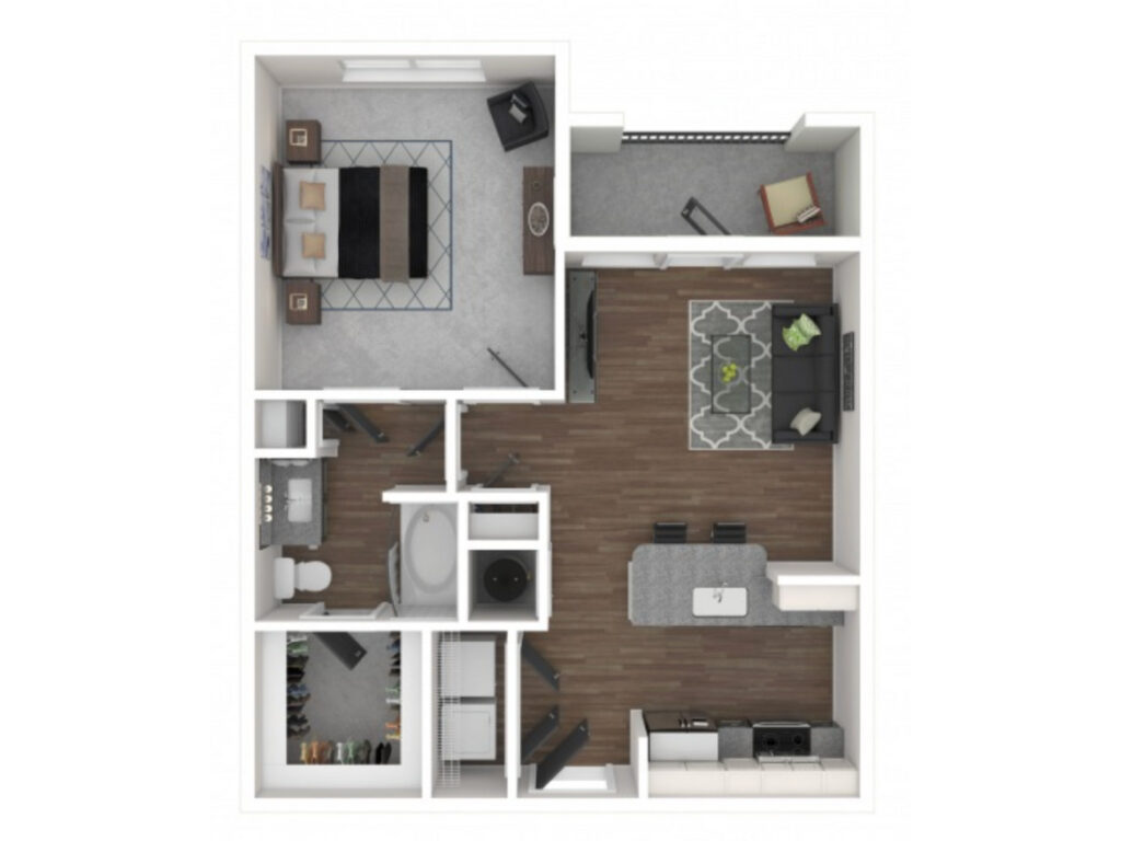 Alliance Apartment Living Floor Plan