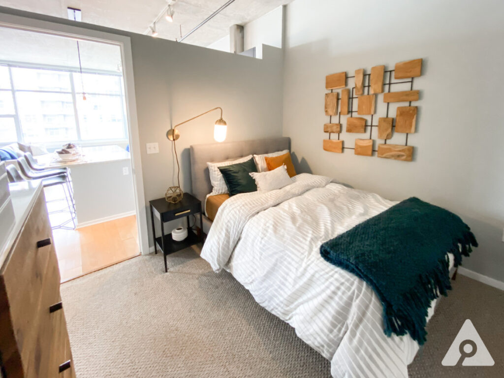 Chicago Apartment bedroom