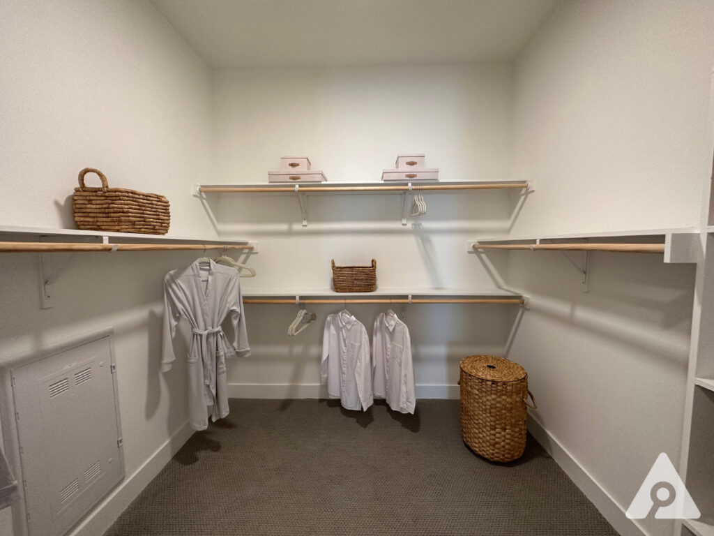 Central Austin Apartment closet