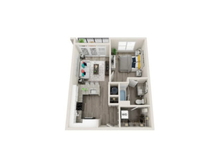 Atlanta Apartment - Floor Plan