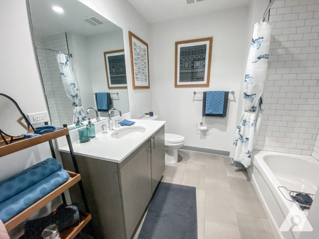 Chicago Apartment bathroom