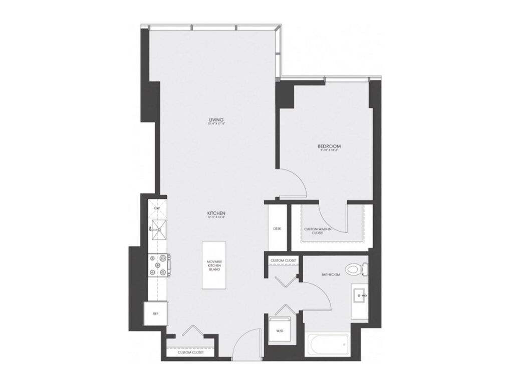 Chicago Apartment floor plan