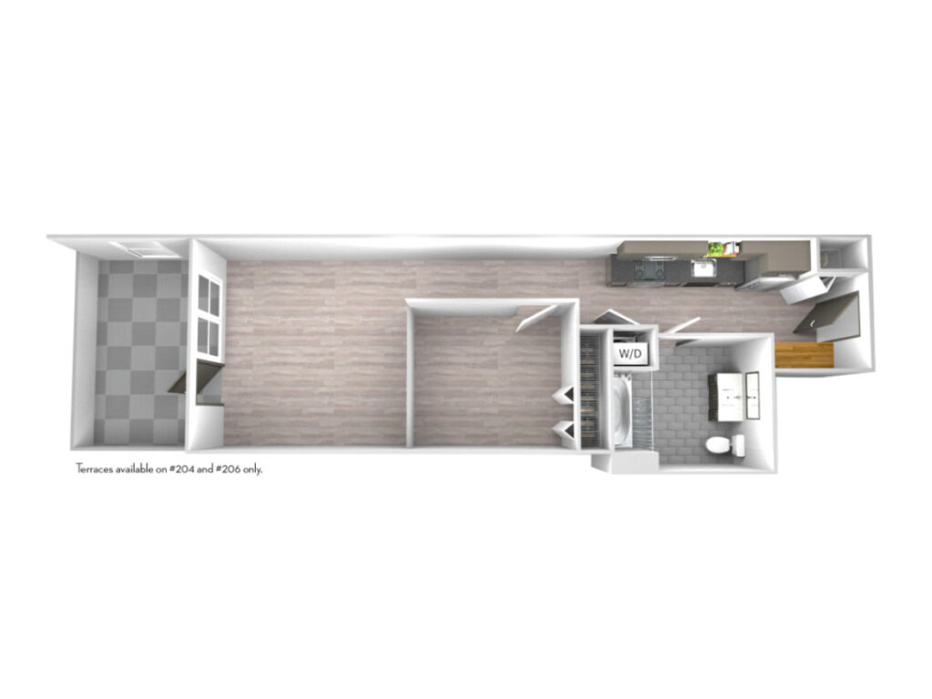 Chicago Apartment floor plan