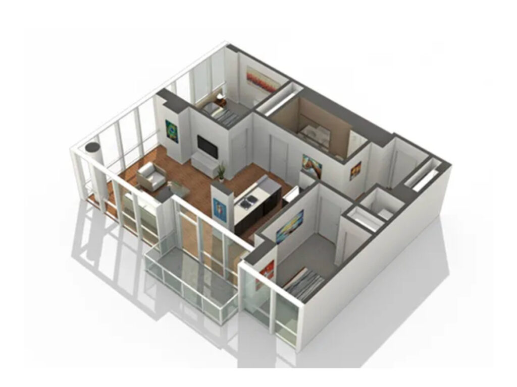 Chicago Apartment floor plan