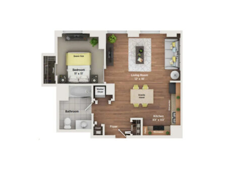 Chicago Apartment floor plan