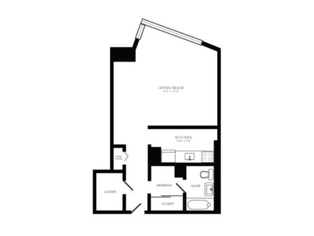 Chicago apartment floor plan