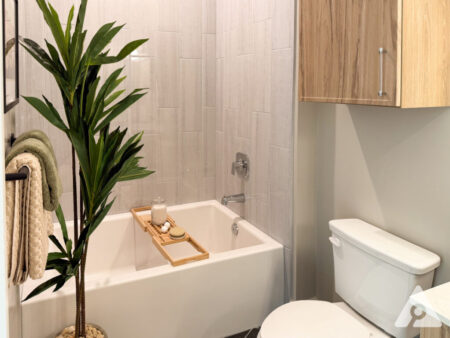 Houston Apartment - Primary Bathroom