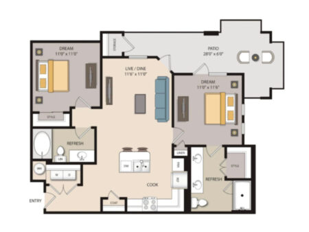 San Antonio Floor Plan