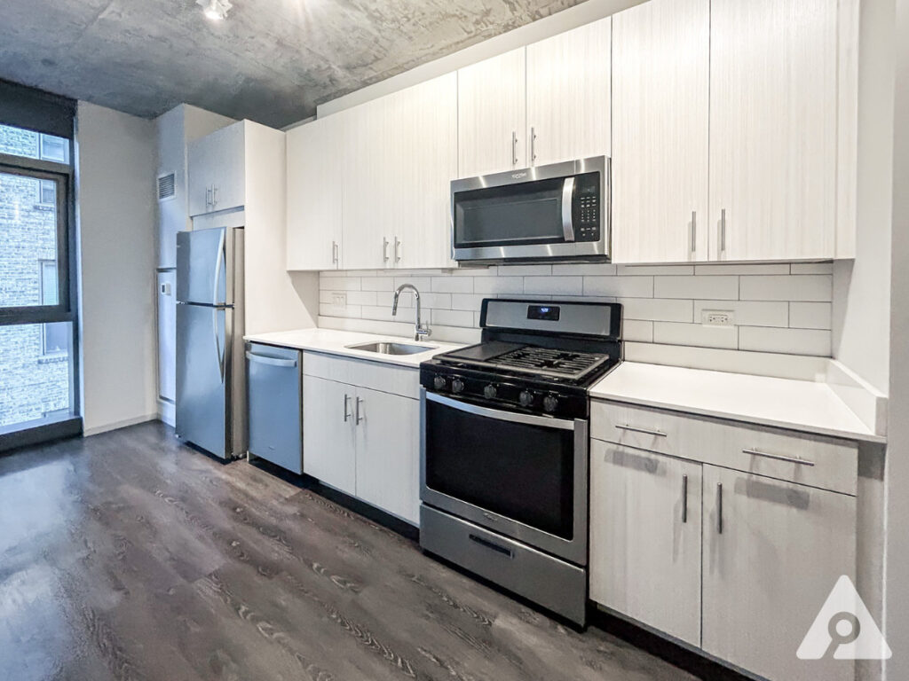 Chicago Apartment kitchen
