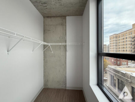 Chicago apartment closet 1