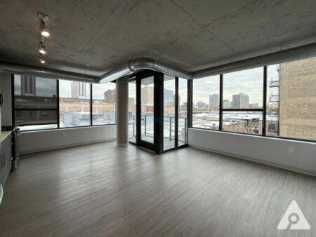 Chicago apartment living room