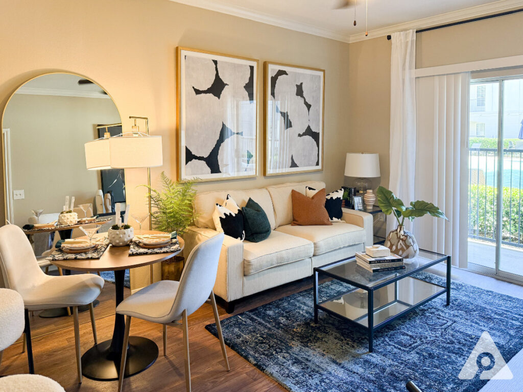 Houston Apartment - Living Room