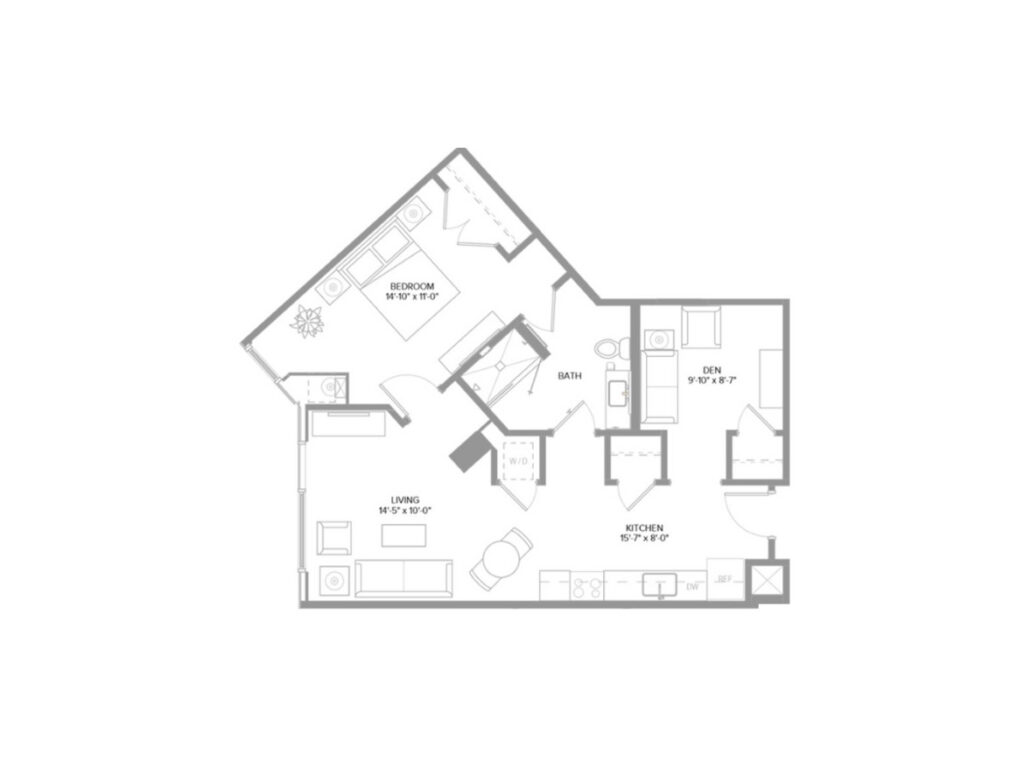 Nashville Apartment - Floor Plan