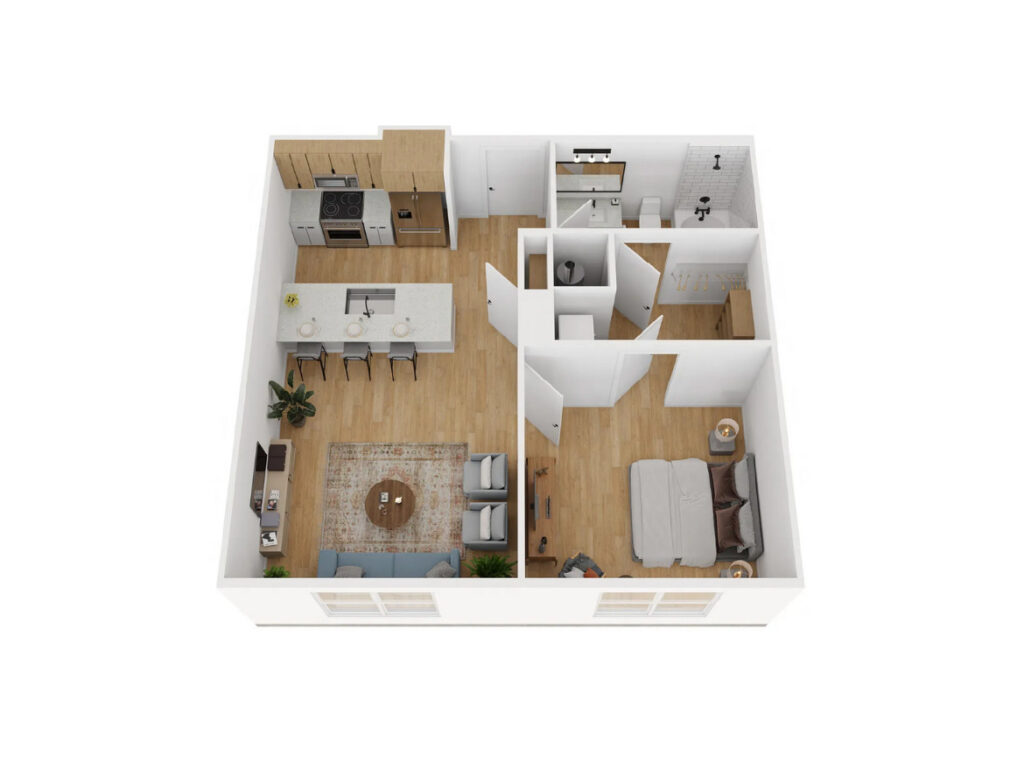 Nashville Apartment - Floor Plan