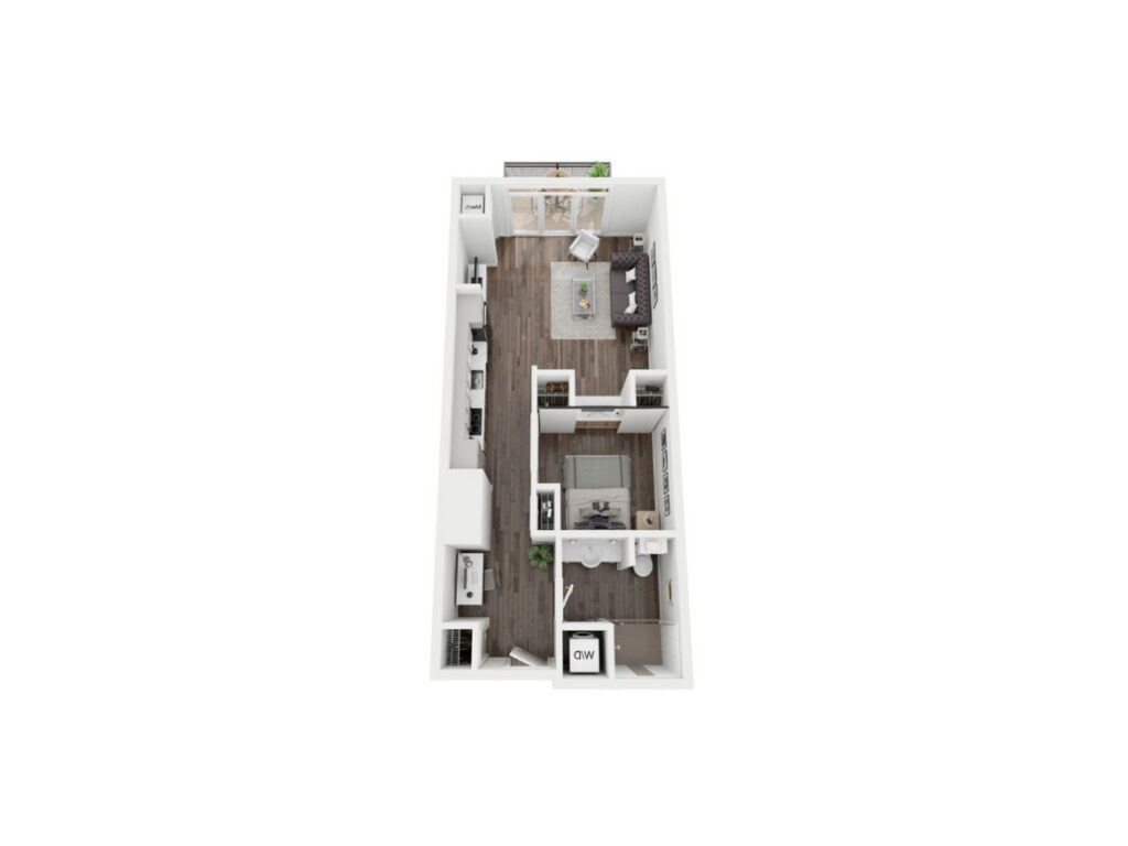 Nashville Apartment - Floor Plan