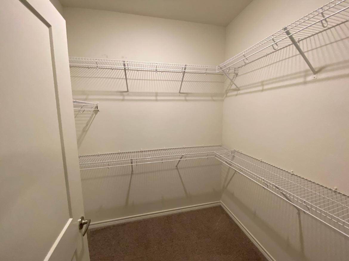 Fort Worth Apartment Closet