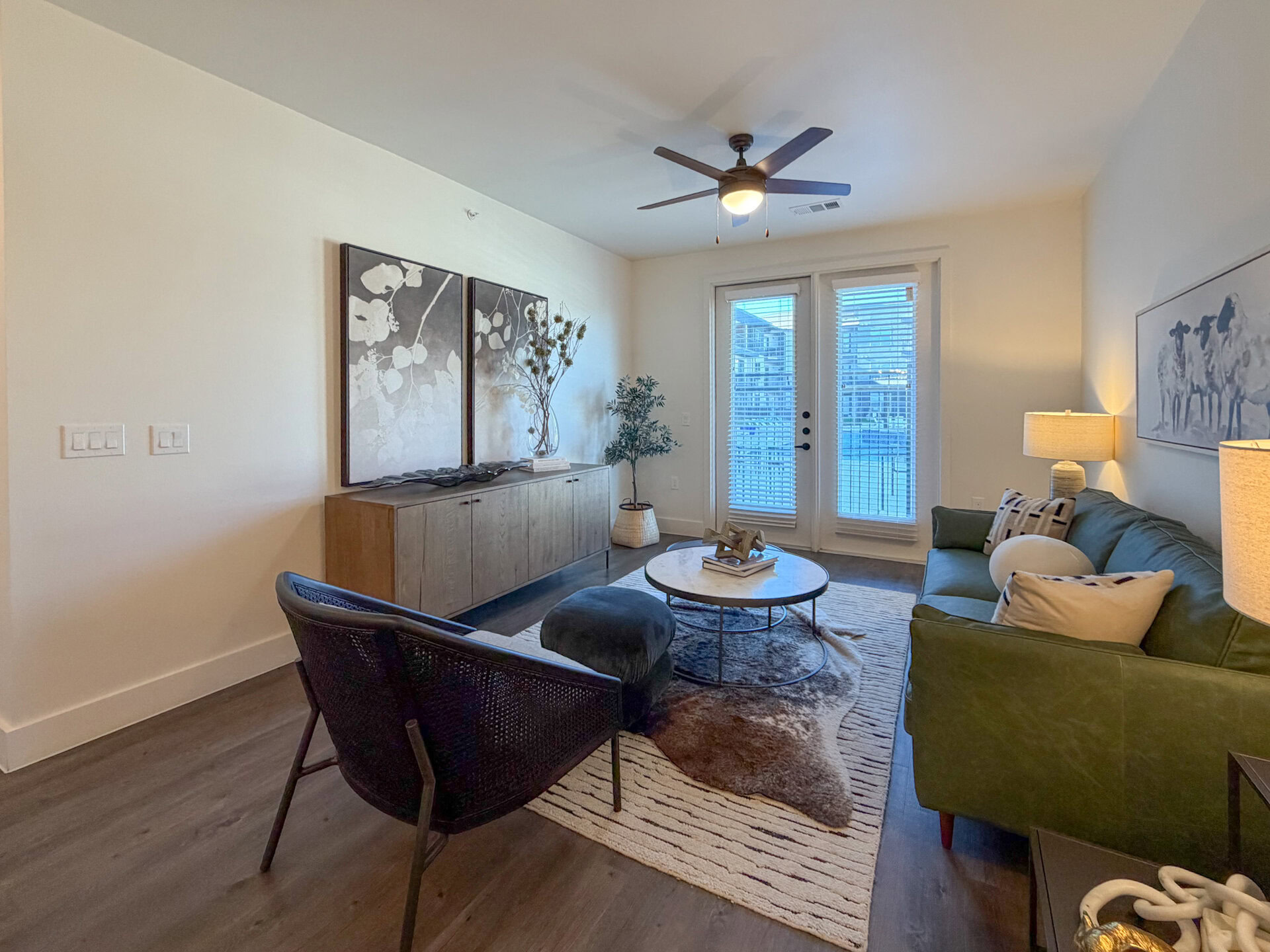 Fort Worth Apartment Living Room